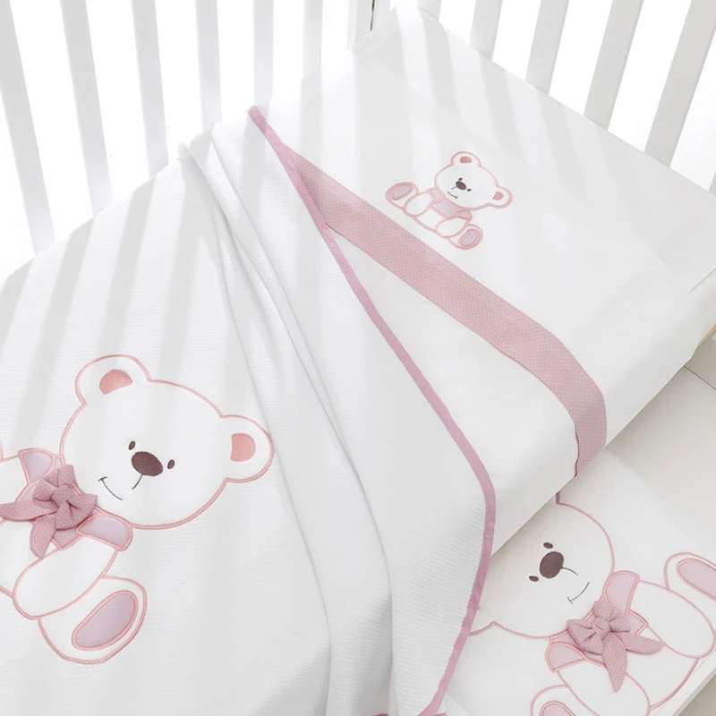 Erbesi Set Lenzuola 3pz Lettino Tato 5 Erbesi Set Lenzuola 3pz Lettino Tato - immagine 3