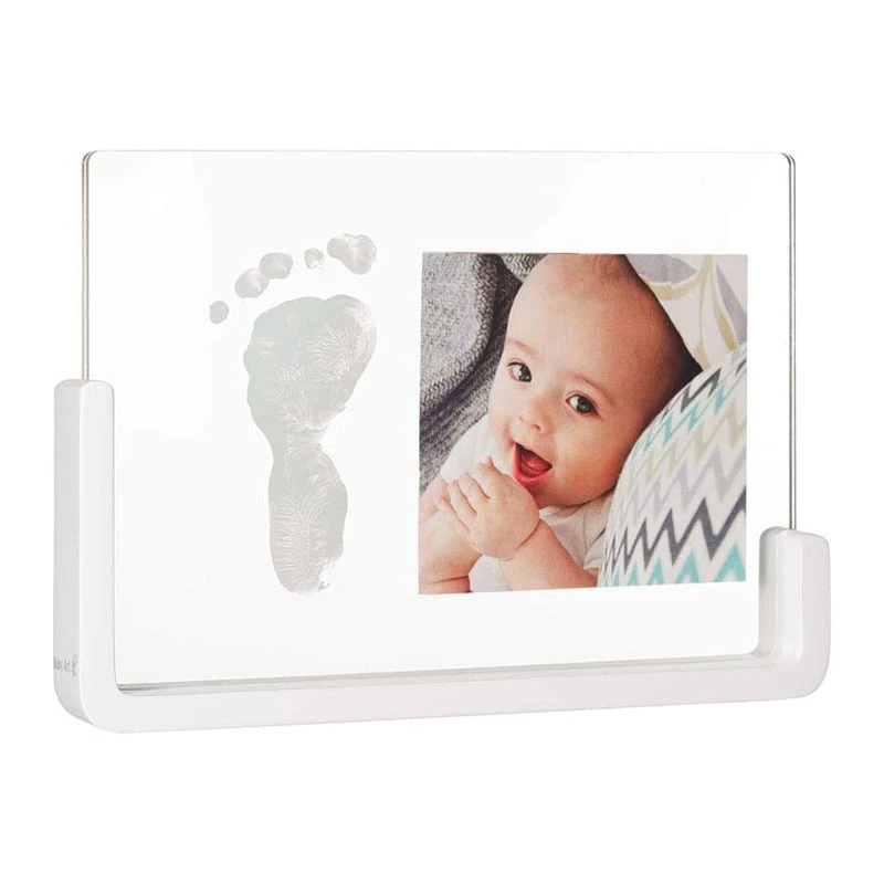Baby Art Cornice Portafoto Trasparente Per Foto E Impronta Neonato In Legno 3 Baby Art Cornice Portafoto Trasparente Per Foto E Impronta Neonato In Legno