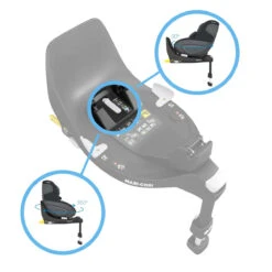 Maxi-Cosi Maxi Cosi Base Isofix Family Fix 360 Con Sistema Girevole Per Seggiolino Auto -Negozio Di Prodotti Per Bambini 0082954 maxi cosi base isofix family fix 360 con sistema girevole per seggiolino auto