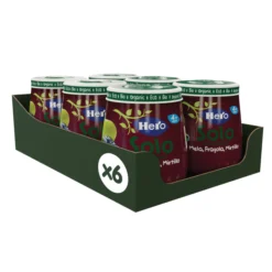 Solo Omogeneizzato Mela, Fragola E Mirtillo Bio 6x120g