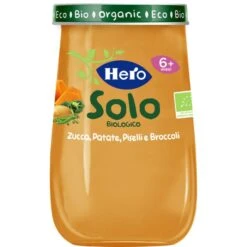 Omogeneizzato Zucca Patate Piselli Broccoli 190 Gr.