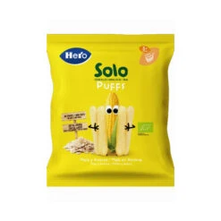 Solo Snacks Puffs Avena E Mais Bio 25 G