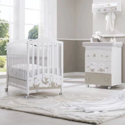 Tris B Letto + Bagnetto + Completo Piumone Mirtillo -Negozio Di Prodotti Per Bambini 0083831 tris b letto bagnetto completo piumone mirtillo