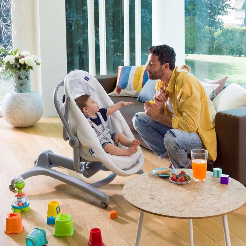 Chicco Culla Baby Hug 4in1 Air Con Funzione Sdraietta, Seggiolone Pappa E Alza Sedia 10 Chicco Culla Baby Hug 4in1 Air Con Funzione Sdraietta, Seggiolone Pappa E Alza Sedia - immagine 8