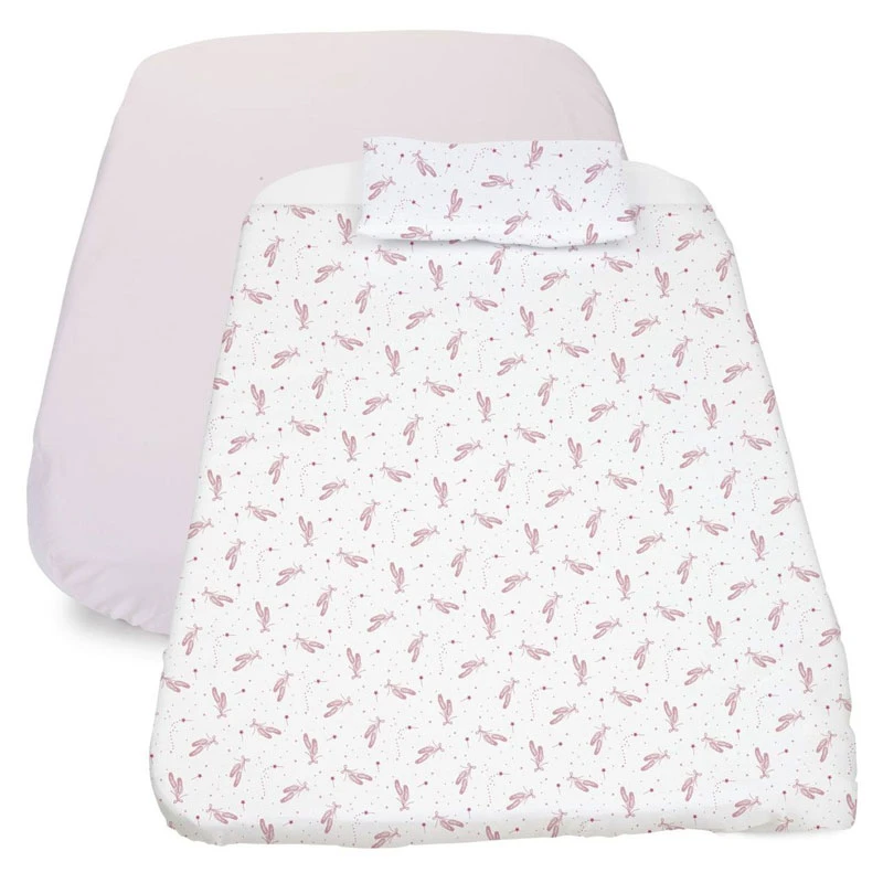 Chicco Set 3pz Lenzuolo Con Angoli, Lenzuolo Sopra E Federa Per Culla Next2Me Forever 4 Chicco Set 3pz Lenzuolo Con Angoli, Lenzuolo Sopra E Federa Per Culla Next2Me Forever - immagine 2