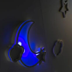 Erbesi Armadio Moon Con Luce Led -Negozio Di Prodotti Per Bambini 0088640 erbesi armadio moon con luce led