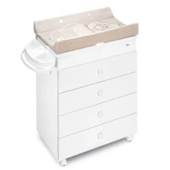 Cam Cassettiera Asia Con Fasciatoio E Vaschetta Per Neonati