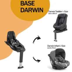 Inglesina Seggiolino Auto Darwin Toddler I-Size Da 61 A 105 Cm Max 18 Kg -Negozio Di Prodotti Per Bambini 0091862 inglesina seggiolino auto darwin toddler i size da 61 a 105 cm max 18 kg