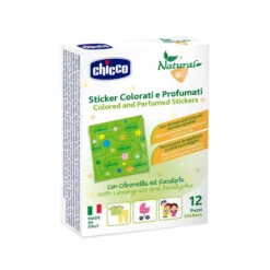 Chicco Natural Cerotti Colorati E Profumati Antizanzare 12 Pezzi