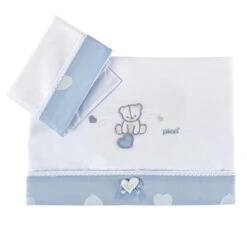 Picci Set Lenzuolo, Coprimaterasso E Federa Per Culla E Carrozzina Amelie 49x75cm