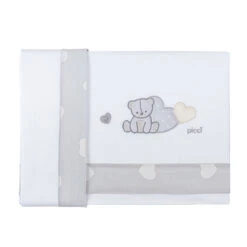 Picci Set 3pz Lettino Amélie Con Coprimaterasso, Lenzuolo E Federa Ricamato 65×126cm -Negozio Di Prodotti Per Bambini 0092952 picci set 3pz lettino amelie con coprimaterasso lenzuolo e federa ricamato 65126cm