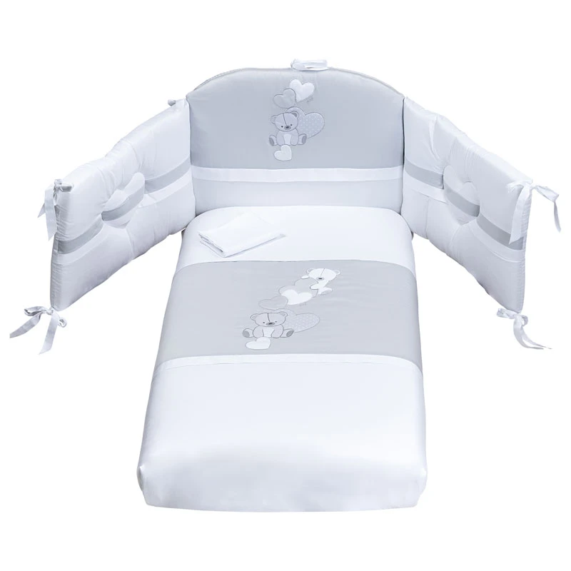 Picci Set 3pz Piumetto Imbottito, Paracolpi E Federa Letto Amelie 3 Picci Set 3pz Piumetto Imbottito, Paracolpi E Federa Letto Amelie