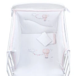 Picci Set 3pz Piumetto Imbottito, Paracolpi Federa Per Lettino Aria - Tinta Bianca -Negozio Di Prodotti Per Bambini 0093288 picci set 3pz piumetto imbottito paracolpi federa per lettino aria tinta bianca