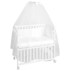 Picci Velo Zanzariera Con Asta Autoportante Per Letto E Culla Neonato