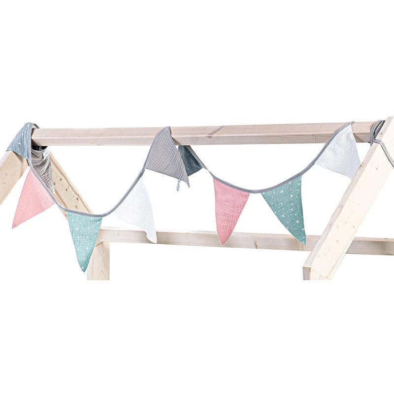 Picci Bandierine Decorative Multicolor Per Lettino 3,5mt 3 Picci Bandierine Decorative Multicolor Per Lettino 3,5mt