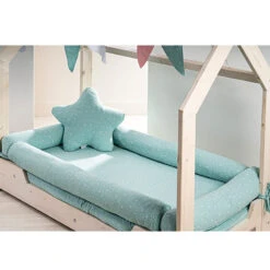 Picci Set 4 Paracolpi A Perimetro Per Lettino Liberty - Star -Negozio Di Prodotti Per Bambini 0094904 picci set 4 paracolpi a perimetro per lettino liberty star