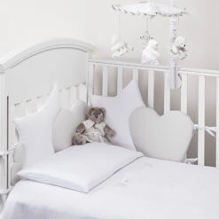 Picci Coperta In Cotone Piquet Ricamata Per Lettino -Negozio Di Prodotti Per Bambini 0094970 picci coperta in cotone piquet ricamata per lettino