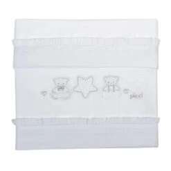 Picci Set 3pz Lenzuolino, Coprimaterasso E Federa Per Culla Nanny