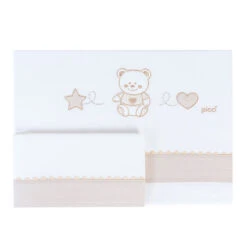 Picci Set 3pz Lenzuolino, Coprimaterasso E Federa Per Letto Nenè -Negozio Di Prodotti Per Bambini 0095085 picci set 3pz lenzuolino coprimaterasso e federa per letto nene