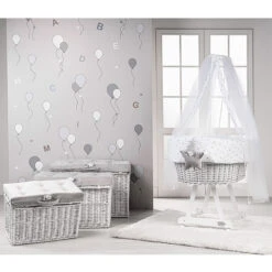 Picci Copertina Rombetto Ricamata Per Culla Valdo 70x80cm - Grigio -Negozio Di Prodotti Per Bambini 0095141 picci copertina rombetto ricamata per culla valdo 70x80cm grigio