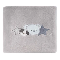 Picci Sonnocaldo Coperta Ricamata Per Culla 70x80cm