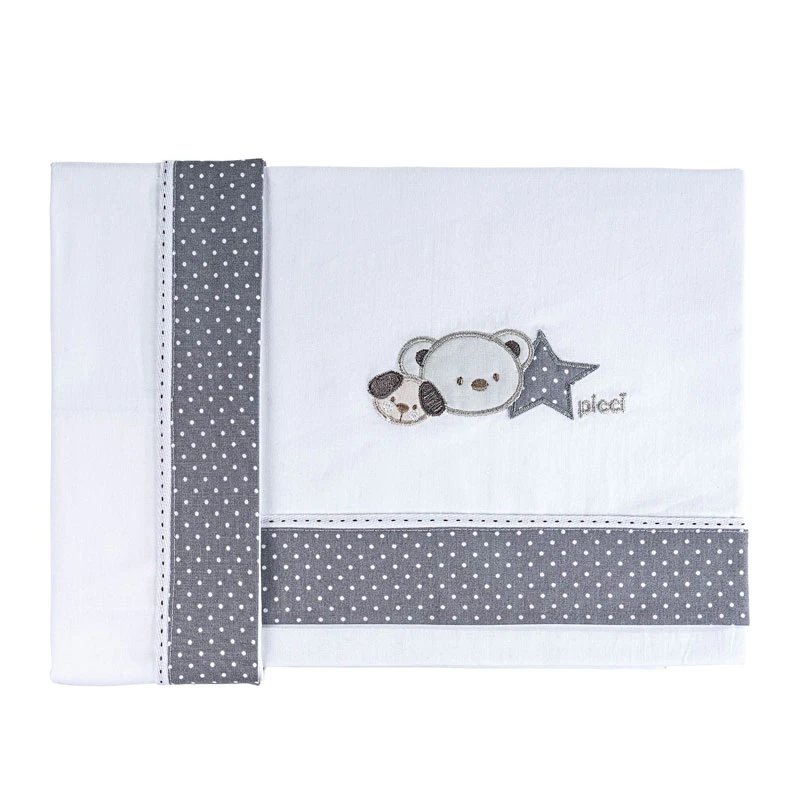 Picci Set 3pz Lenzuolo, Coprimaterasso E Federa Per Letto Valdo 4 Picci Set 3pz Lenzuolo, Coprimaterasso E Federa Per Letto Valdo - immagine 2