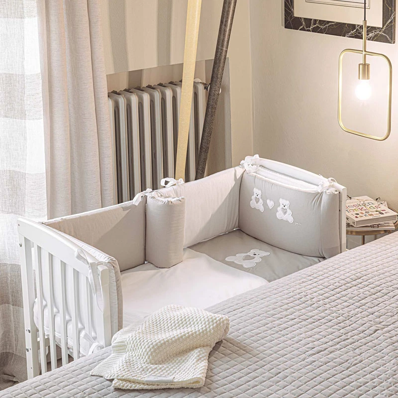 Picci Letto Culla Lella Co-Sleeping Con Altezza Regolabile E Sponda Removibile 4 Picci Letto Culla Lella Co-Sleeping Con Altezza Regolabile E Sponda Removibile - immagine 2