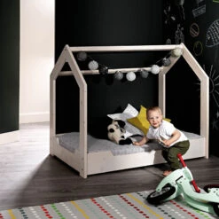 Picci Lettino Montessori Liberty Letto Basso In Legno Di Faggio -Negozio Di Prodotti Per Bambini 0095251 picci lettino montessori liberty letto basso in legno di faggio