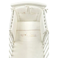 Picci Set 4pz Piumetto Imbottito, Paracolpi, Federa E Coprimaterasso Per Letto Nanny