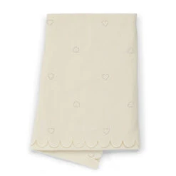 Foppapedretti Copertina Dolcecuore In Pile Ricamata 145x95cm