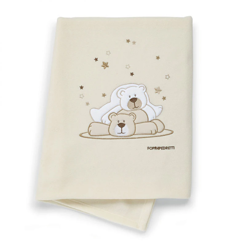 Foppapedretti Copertina Dolcestella In Pile Per Lettino 145x95cm 4 Foppapedretti Copertina Dolcestella In Pile Per Lettino 145x95cm - immagine 2