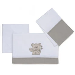 Foppapedretti Completo 3pz Lenzuolo My Little Love Con Coprimaterasso E Federa