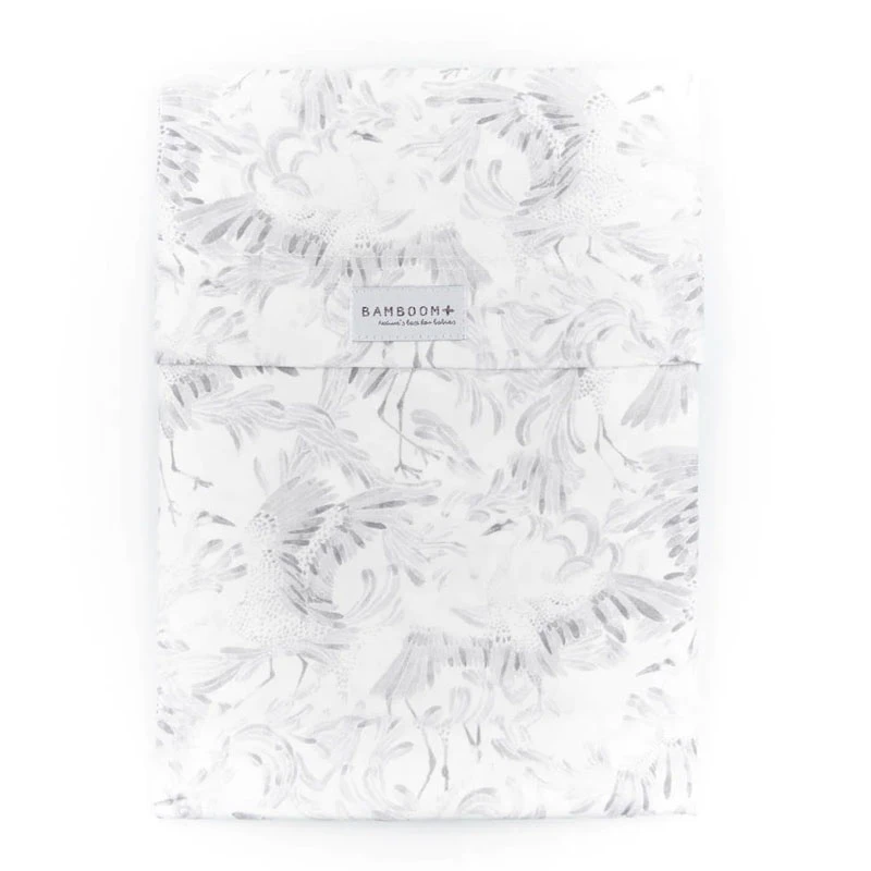 Bamboom Set Lenzuolo E Federa In Bambù Organico Per Lettino Neonato 110x140cm 3 Bamboom Set Lenzuolo E Federa In Bambù Organico Per Lettino Neonato 110x140cm