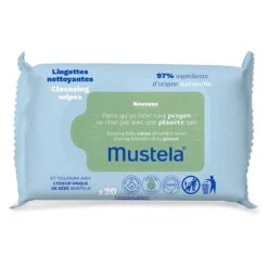 Mustela 20 Salviettine Detergenti Multiuso Con Avocado Bio, Per Bambino, Biodegradabili