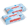 Huggies Tripack 168 Salviette Umidificate Pure, Formula Con Acqua Pura