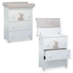 Foppapedretti Lettino Golosone Con Bagnetto Fasciatoio E Set Piumone - Bianco -Negozio Di Prodotti Per Bambini 0098923 foppapedretti lettino golosone con bagnetto fasciatoio e set piumone bianco