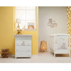 Foppapedretti Lettino Golosone Con Bagnetto Fasciatoio E Set Piumone - Bianco -Negozio Di Prodotti Per Bambini 0098926 foppapedretti lettino golosone con bagnetto fasciatoio e set piumone bianco