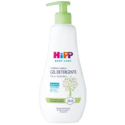 Hipp Gel Detergente Corpo E Capelli Per Pelli Sensibili, 400ml