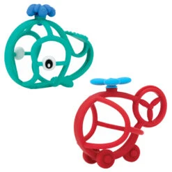 Nuby Massaggiagengive In Silicone Elicottero O Balena - 3m+