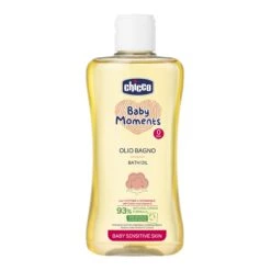 Chicco Olio Bagnetto Baby Moments Bath Oil Con Vitamina E 200ml