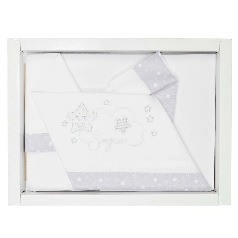 Bebitaly Set 3pz Lenzuola Culla-Maxi Cosleeping - Sogno 3 Bebitaly Set 3pz Lenzuola Culla-Maxi Cosleeping - Sogno