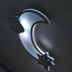 Erbesi Lampada A Muro Moon Con 8 Luci Led 8 Erbesi Lampada A Muro Moon Con 8 Luci Led -Negozio Di Prodotti Per Bambini 0101062 erbesi lampada a muro moon con 8 luci led