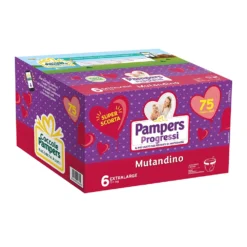 Pampers® Pampers Pannolini Mutandina Progressi 6 XL Pentapack 75 Pezzi