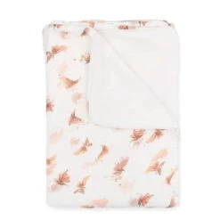 Coperta Culla E Lettino In Jersey Di Bambù Organico, 100x75cm