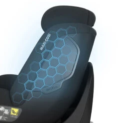 Maxi-Cosi Seggiolino Auto Mica Eco R129 I-Size In Tessuto Traspirante, Base Girevole Integrata, 61-105cm - Authentic Black -Negozio Di Prodotti Per Bambini 0102851 maxi cosi seggiolino auto mica eco r129 i size in tessuto traspirante base girevole integrata 61 105