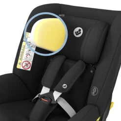 Maxi-Cosi Seggiolino Auto Mica Eco R129 I-Size In Tessuto Traspirante, Base Girevole Integrata, 61-105cm - Authentic Black -Negozio Di Prodotti Per Bambini 0102852 maxi cosi seggiolino auto mica eco r129 i size in tessuto traspirante base girevole integrata 61 105