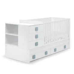 Erbesi Lettino Easy Trasformabile In Scrivania, Comodino E Letto Bambino - Dalla Nascita All'Adolescenza -Negozio Di Prodotti Per Bambini 0103495 erbesi lettino easy trasformabile in scrivania comodino e letto bambino dalla nascita alladolescenza