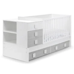 Erbesi Lettino Easy Trasformabile In Scrivania, Comodino E Letto Bambino - Dalla Nascita All'Adolescenza -Negozio Di Prodotti Per Bambini 0103496 erbesi lettino easy trasformabile in scrivania comodino e letto bambino dalla nascita alladolescenza