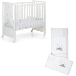 Foppapedretti Lettino Culla Pikkoletto Dolcestella Con Set Piumone Letto