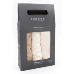 Bamboom 3 Pack Swaddle In Bambù Organico, 70x70cm -Negozio Di Prodotti Per Bambini 0107605 bamboom 3 pack swaddle in bambu organico 70x70cm